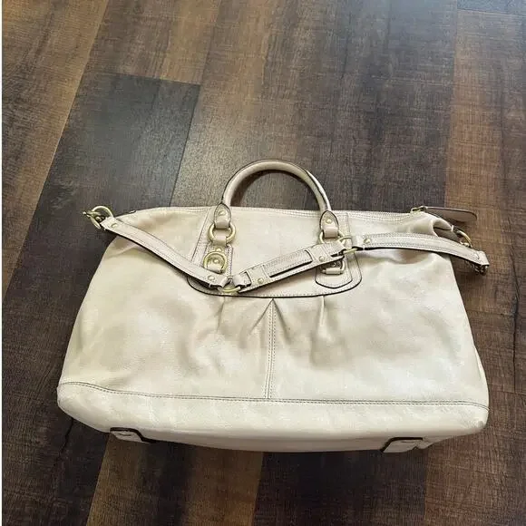 Coach Madison Leather Ashley Satchel Handbag